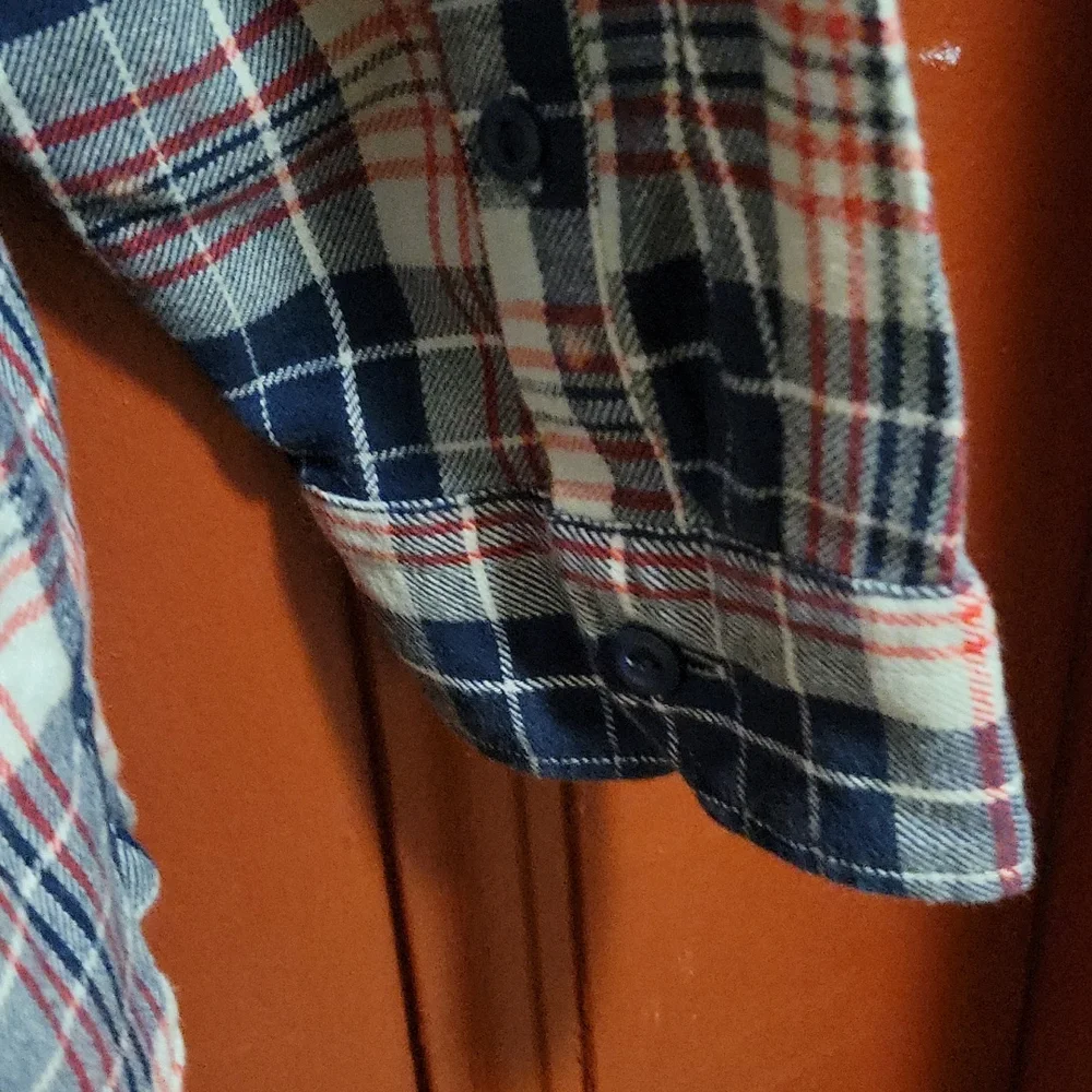 LEVI'S NFL LONG SLEEVE PLAID  SHIRT 👕 SIZE 3XL - Picture 11 of 16